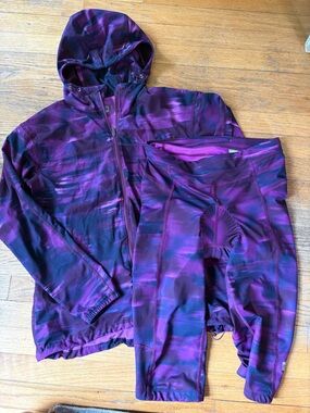 MEC jacket and short biking set